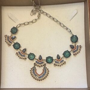 Elegant Green Beaded Necklace